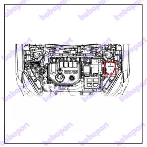 جعبه فیوز محفظه موتور چانگان CS35